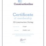 TD GAINS CONSTRUCTIONLINE APPROVAL